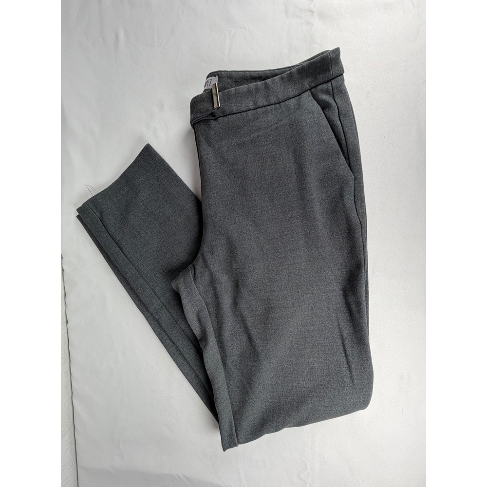 Jennifer Lopez Dress Pants Womens 2 Grey Excellent Slim Fit Stretch Trousers